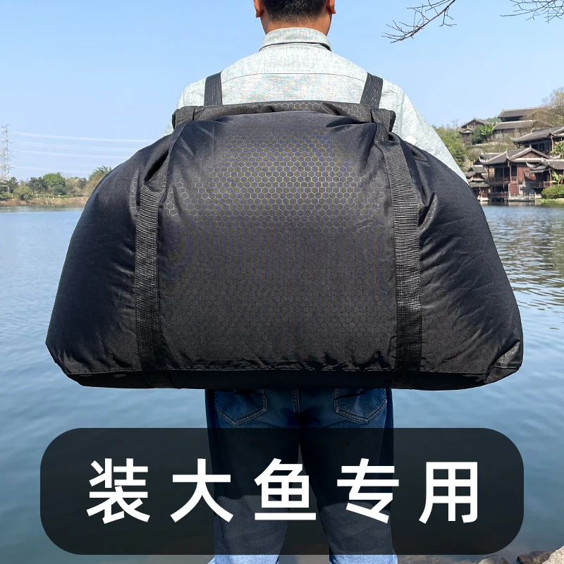 Live Fish Bag Thickened Car-mounted Fish Bag Waterproof Wear-resistant Oxygenated Handheld Double-shoulder Back Universe Fis