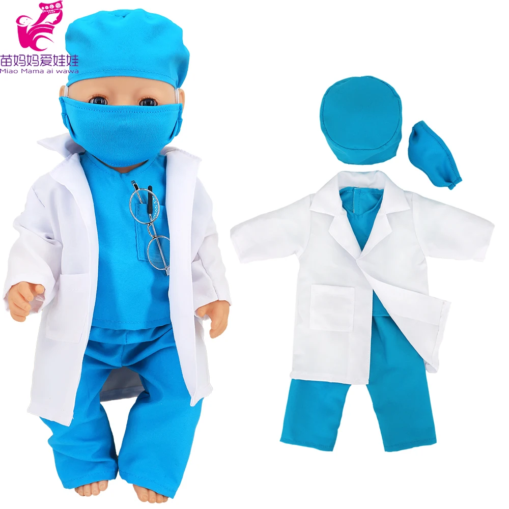 43 Cm Baby Doll Clothes Set 18" Doll Outfit Baby Girl Gift 40 Cm Nenuco Ropa Y Su Hermanita Toys Wears 5