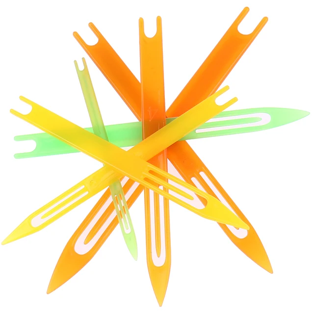7pcs/set Fishing Net Needle Repair Net Line Tool Shuttles Mending Weaving Repair Netting Needle Fishing Nets Accessories Random 2