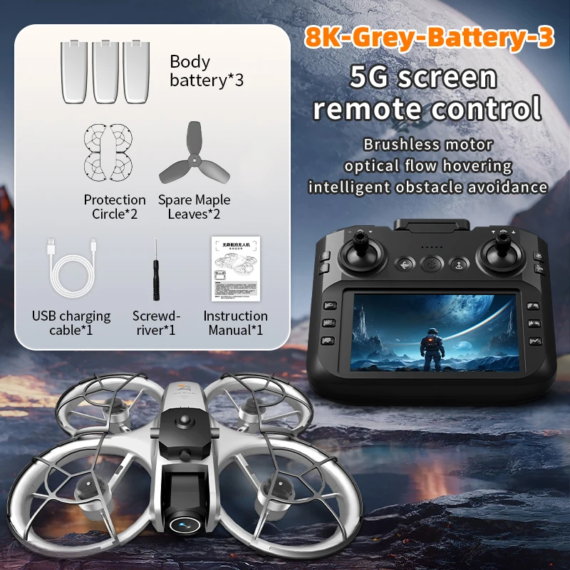 Batteria Grigia-8K-3