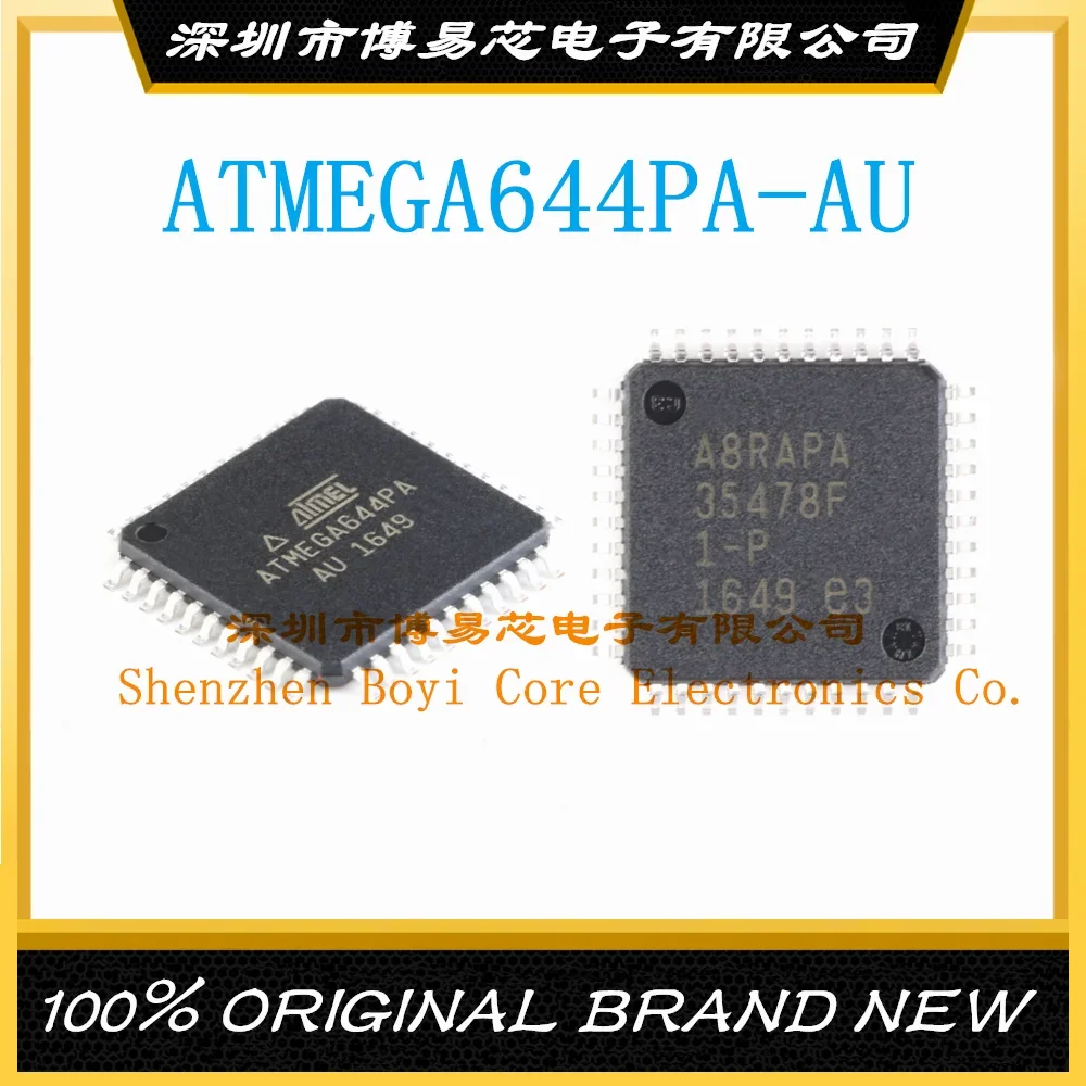 ATMEGA644PA-AU original authentic patch chip 8-bit microcontroller AVR TQFP-44 3000pcs new original authentic a1015 2sa1015 ba pnp sot23 patch triode 3k set