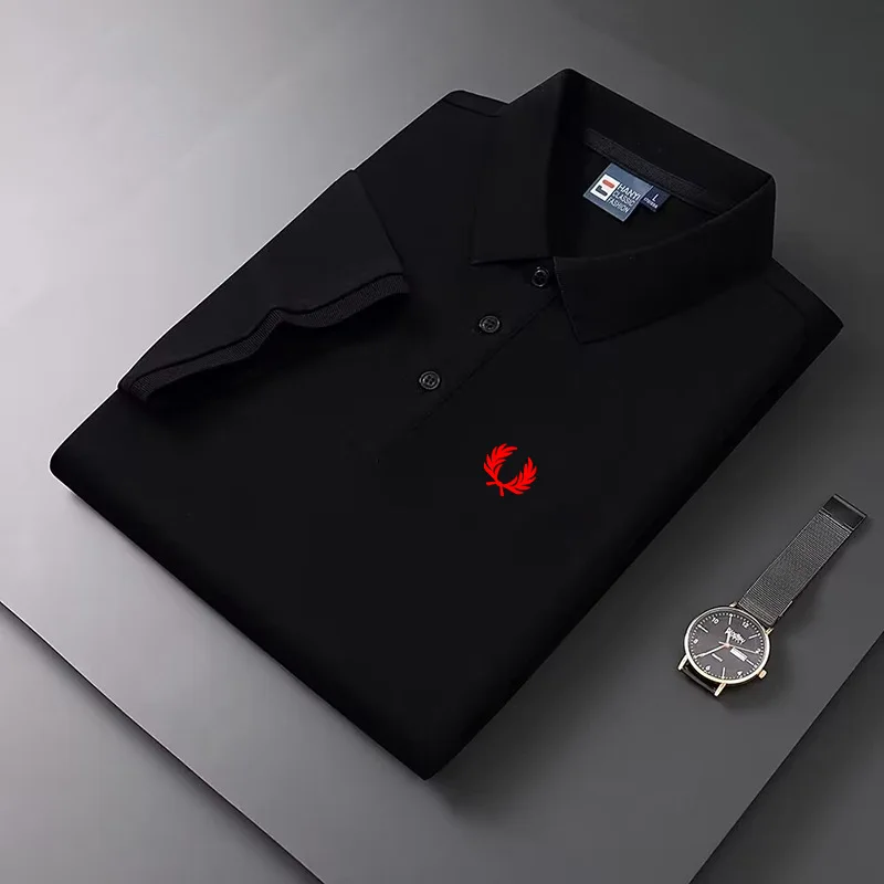 Polo de manga corta, camiseta informal y versátil, lujosa y de alta gama, esencial para el verano, novedad de 2024