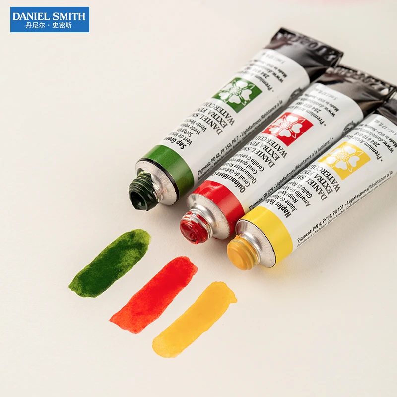 Daniel Smith Professional Artist Watercolor Paint 10/6 Color 5ml Mineral Color Alvaro Jean Haines Acuarelas Set Painting Brush watercolor painting set watercolor paint watercolor pigment