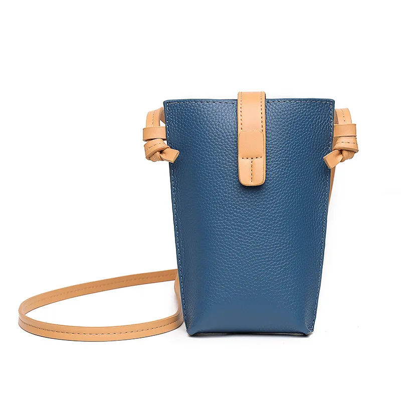 

Luxury Genuine Leather Shoulder Bags for Women Designer Phone Bag Pouch Cowhide Female Crossbody Bags Purses Fashion Handbags