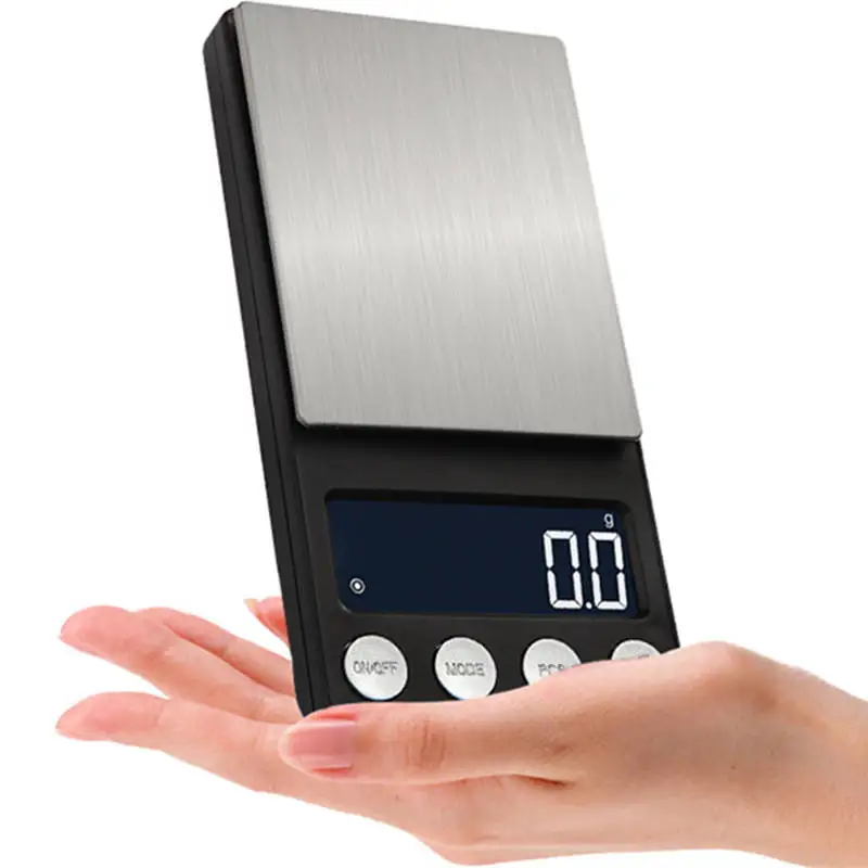 High-Precision Digital Jewelry Pocket Scale with LCD Display