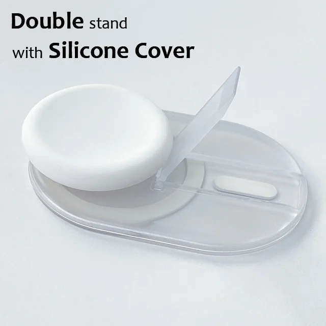 Colorful Magnetic Pop-Up Phone Grip & Kickstand with Silicone Cover
