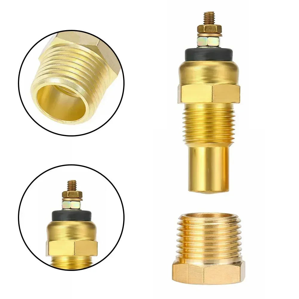 Fan Thermostat Temperature Switch 1Pc With Hexagonal Nut Auto Engine Cooling Electric Fan NPT 3/8