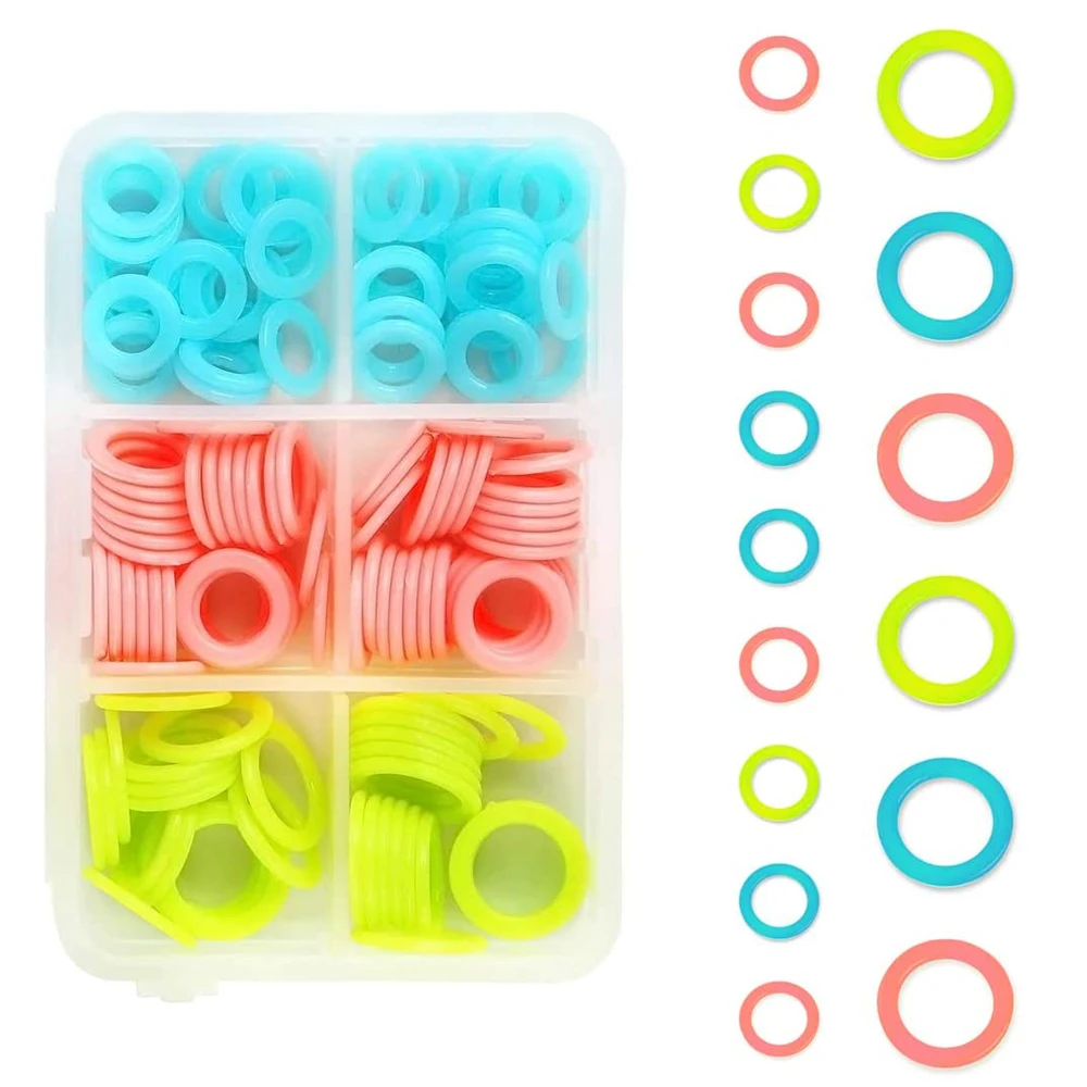 30PCS Knitting Tool Accessories 4 Row Counters & Crochet Locking Stitch  Markers & Aluminum Stitch Holders for Crochet Hook Craft - AliExpress