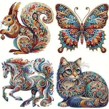 GATYZTORY 5D DIY Diamond Painting Animal Kit 1