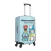 Hangyodon Cartoon Suitcase Cover Cruise Trip Flight Fun Luggage Supplies Protection 3