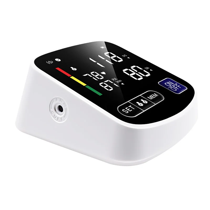 Medical Automatic Arm Blood Pressure Monitor Heart Beat Rate Pulse Meter Tonometer Sphygmomanometers digital tensiometers