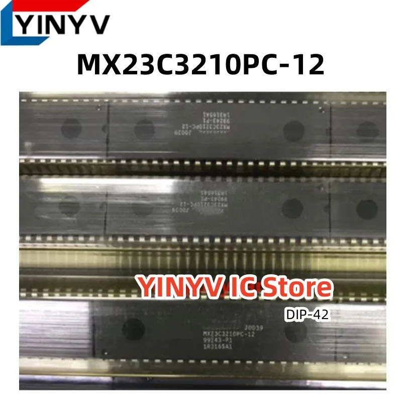 

Free shipping 5Pcs MX23C3210PC-12 DIP-42 MX23C3210PC MX23C3210 5 Volt 32-Mbit Mask ROM Original New 100% quality