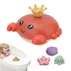 Light Up Crab Bath Toy Funny Crab Musical Toy Colorful Bathroom Sprinkler For Babies Interesting Pool Floating Games For Home 1
