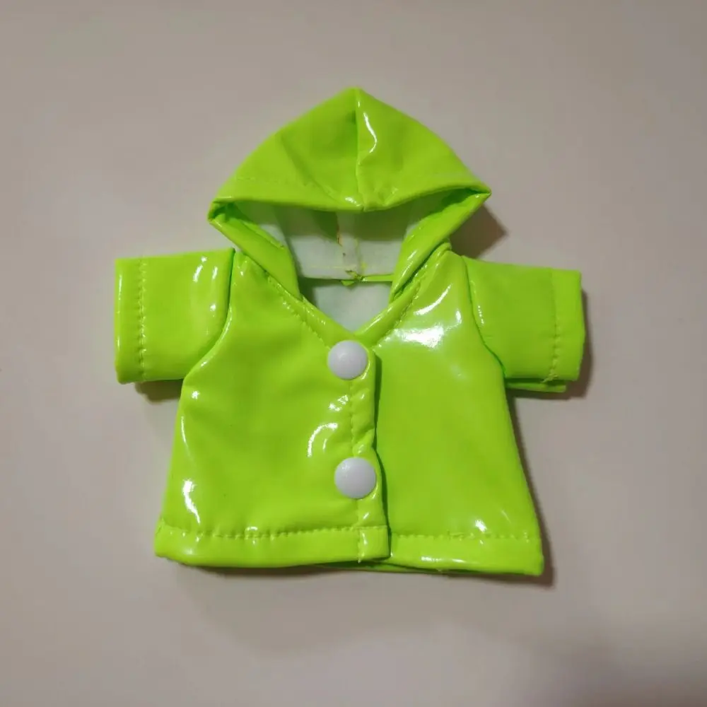 15 stili vestiti da pioggia per 10cm vestiti di bambola di cotone peluche accessori per abiti bambola idolo abbigliamento Casual giacca abbigliamento moda Decor