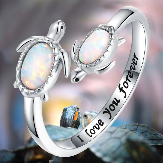 Silver Tortoise Ring: Adjustable Tortoise Ring for Men and Women – Hare  krishna Mart