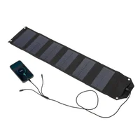 Panneau solaire pliable 60W 80W 100W, chargeur solaire portable USB 5V, chargeur de batterie extérieur étanche pour téléphone et camping 4