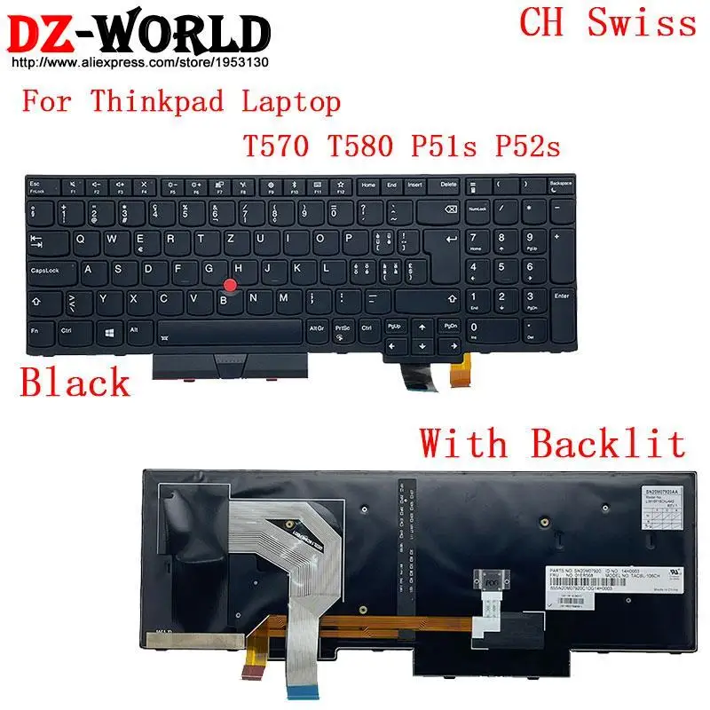 clavier pour ordinateur portable thinksub sp uk no de puneria ch sws se hu is fr it ee ndc engourdi ty qwertz