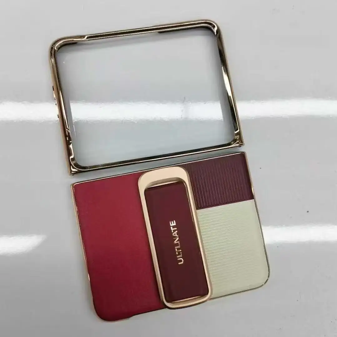 Luxurious Genuine Leather Case with Wrist Strap & Rotating Bracket