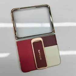 Luxurious Genuine Leather Case with Wrist Strap & Rotating Bracket for EVA (Styles 2)