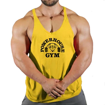Abbigliamento fitness T-shirt da palestra Bretelle Uomo Palestra Top Uomo Felpa senza maniche Abbigliamento da uomo Stringer Gilet Camicia da bodybuilding