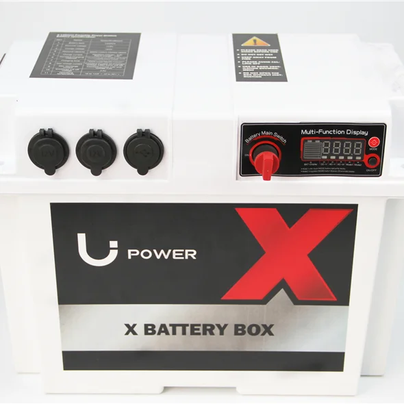 

Wholesale DC AC outdoor portable abs lifepo4 100ah empty storage case lifepo4 battery box plastic with solar panel