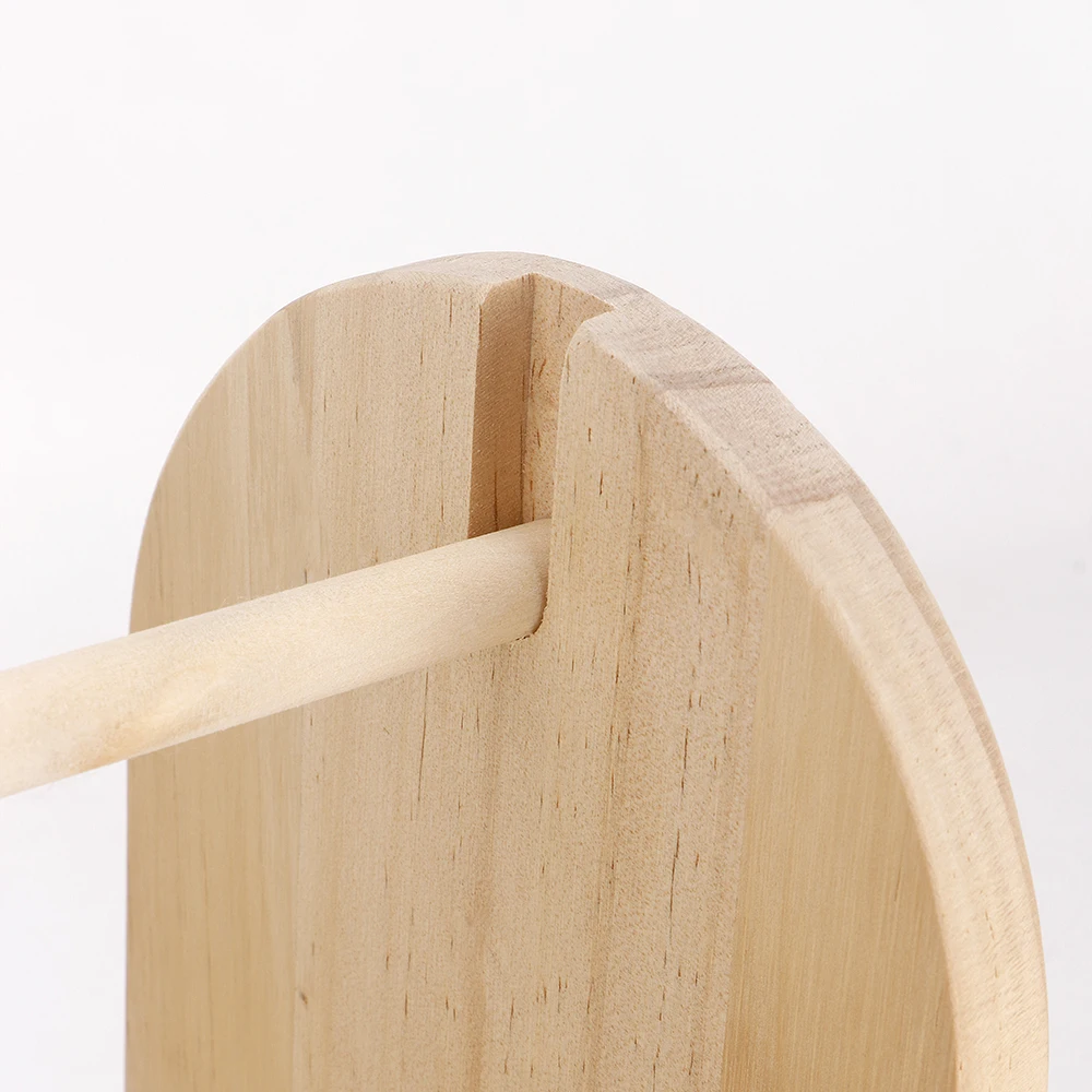 Premium Wooden Yarn Ball Holder - Elegant Storage for Knitting & Crochet Supplies