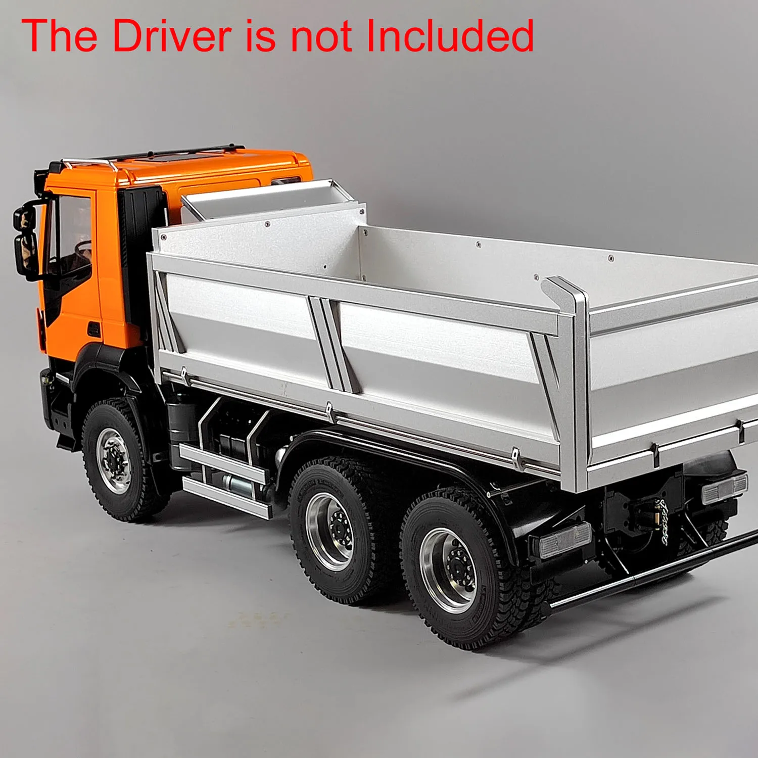 RC Hydraulic 1/14 Metal Dumper Remote Control Tipper Truck Car Model Light Sound Systems Painted Assembled Toy Gift TH23187 6