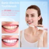 SEJOY Fade Color Oral Cleaning Personal Sonic Electric Toothbrush Care Appliances IPX7 6 Modes Smart Rechargeable Automatic 2