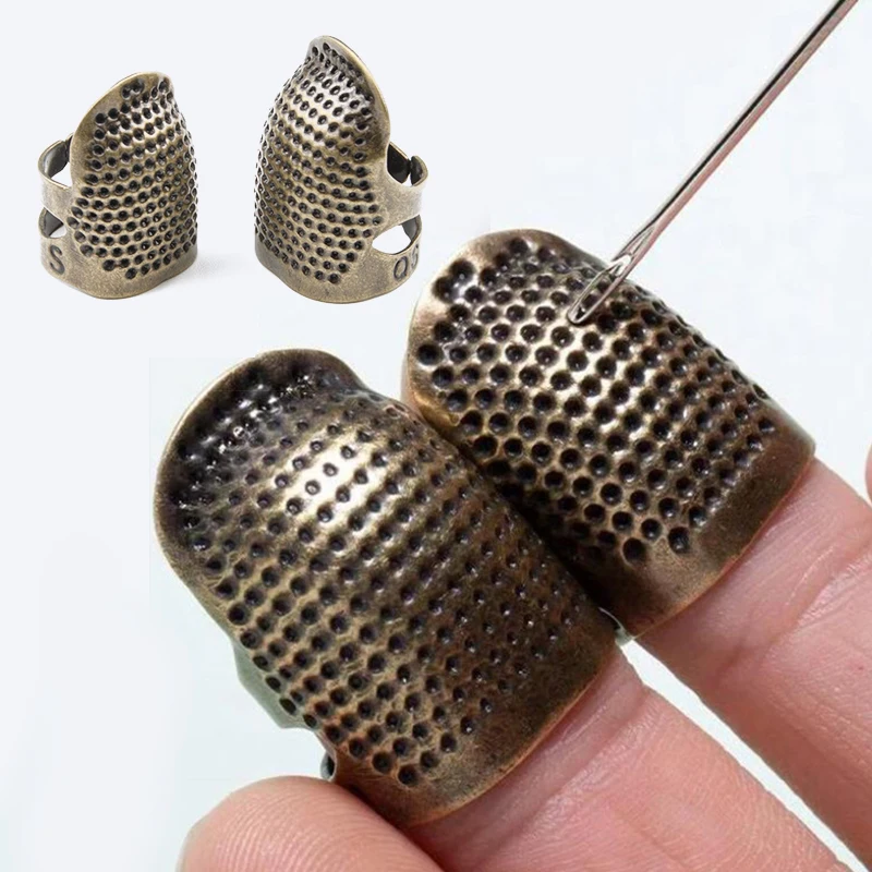 Бытовое Ретро устройство для шитья защитная крышка пальцев наперсток игл ручной