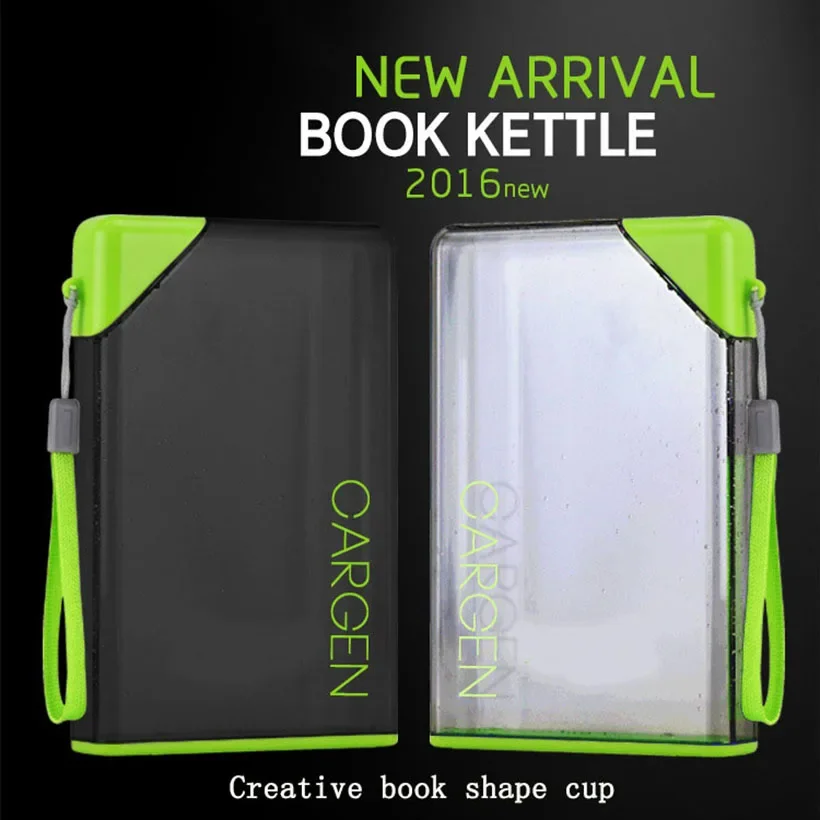 New A5 Notebook 450ML Paper Square Flat Water Bottle Plastic sports water bottle sports bottle plastic water bottle water bottle