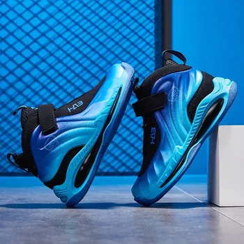 Trend Cool Scarpe per bambini Scarpe da ginnastica leggere e traspiranti in pelle per ragazzi e ragazze Scarpe da basket Scarpe da corsa per bambini antiscivolo per esterni