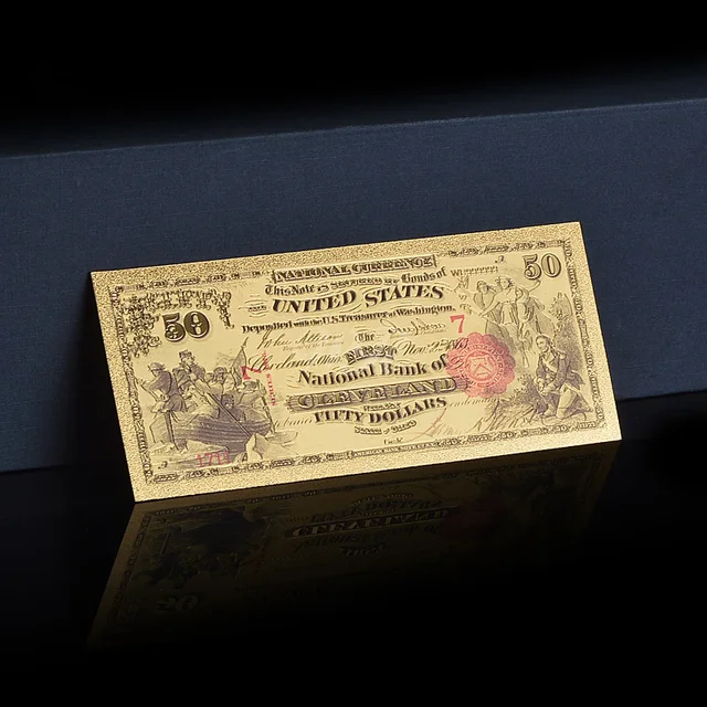 Banknotes 8pc 1875 US Currency Collector Set - Image 5