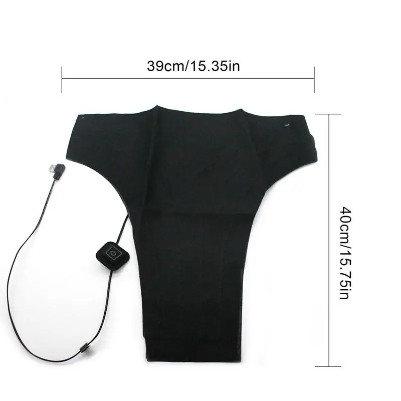 Heated Vest Heating Pad For Jacket USB Electric Cloth Heater Pad Quick Heating Warmer For Jacket Down Clothes heated jacket water backpack