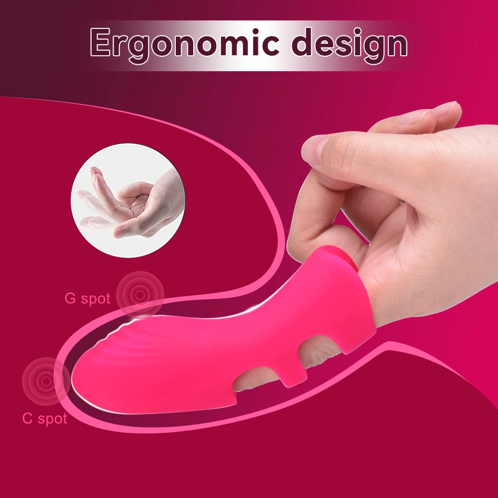 Clitoris Vibrator Clitoral G Spot Finger Vibrator 10 Speed Clit Nipple Massager Adult Sex Toys Stimulator Female Masturbation Sex Toys for Couples