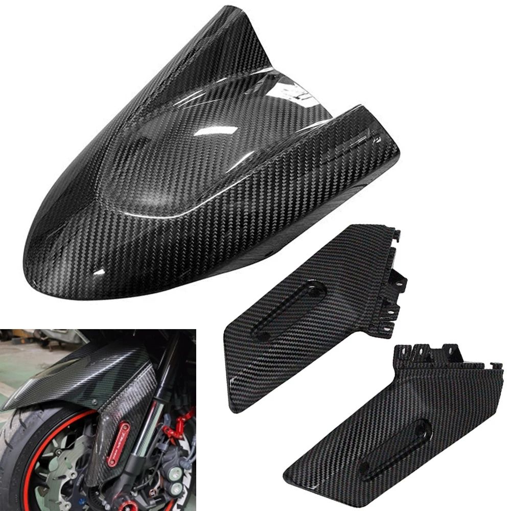 

Motorcycle Accessories Front Fender Mudguard For Yamaha TMAX 530 560 TMAX530 2015 16 2017 2018 2019 TMAX560 Splash Guard Carbon