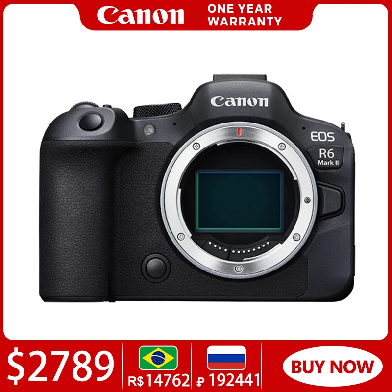 Canon R6 Mark Ii Camera Fullframe Mirrorless Profissional Digital