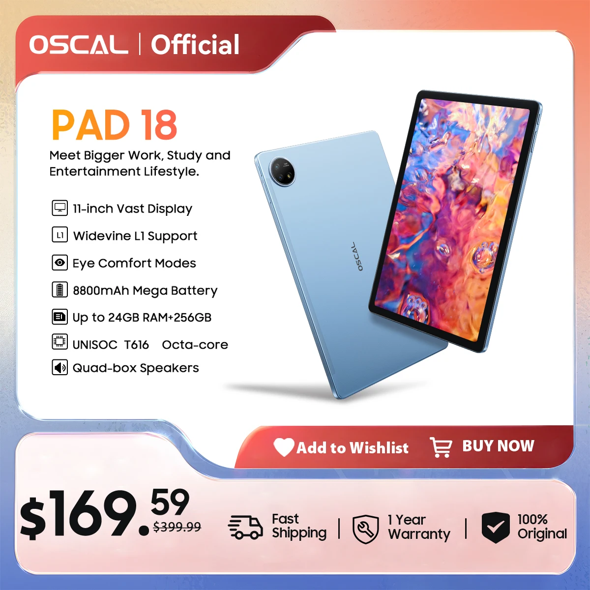 Android13 タブレット 11インチ 14GB RAM 256GB 2K Android13