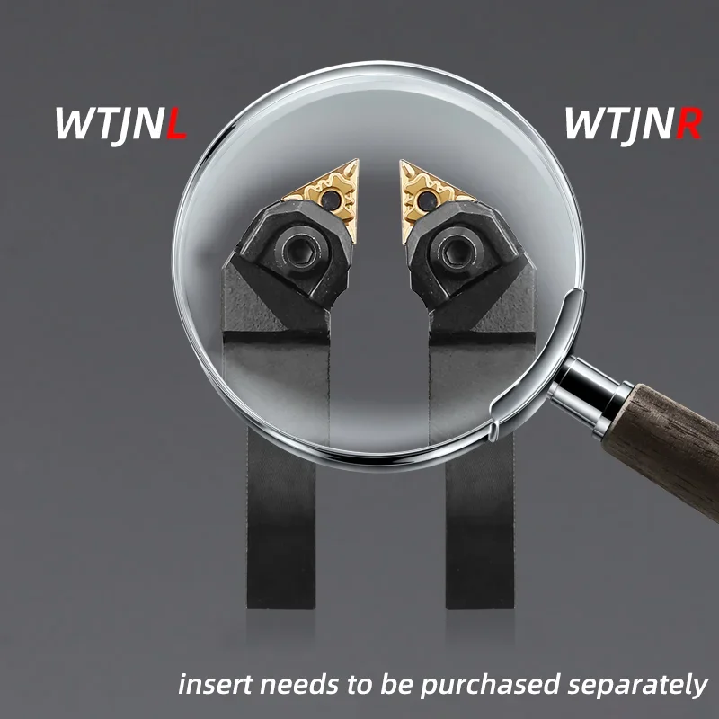 External Turning Tool Holder For TNMG Carbide Inserts WTJNR1616 WTJNR WTJNR2525 WTJNR3232 FOR Lathe Cutting WTJNR WTJNL tool holder lathe tool holder lathe tool
