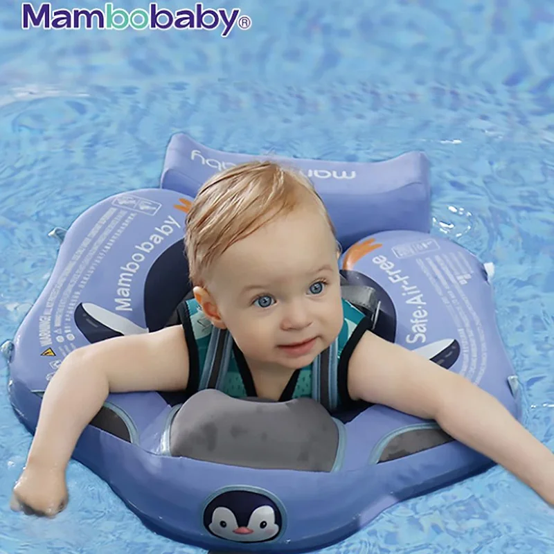 Mambobaby Baby Swimming Pool Floating Pool Mat Suitable For Babies Aged 3-24 Months Non Inflatable Swimming Buoy Baby Beach Toys