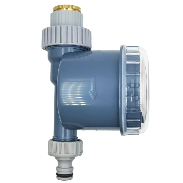 WUJIE Ball Valve Irrigation Timer Automatic LCD Watering Electronic Water Tank Controller Irrigator for Home Garden Greenhouse 4