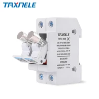 Fusibles solaires DC 1000V PV photovoltaïque 6A 10A 15A 20A 25A 30A 10*38MM haute tension pour système solaire Protection contre les courts-circuits gpV 5