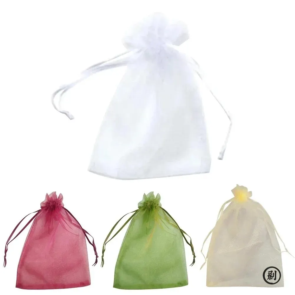 Fruit Protection Bags 50pcs Anti-Bird Garden Netting for Strawberry Grapes Mesh Bag Plante Vegetable Netting Cover Garden Tool