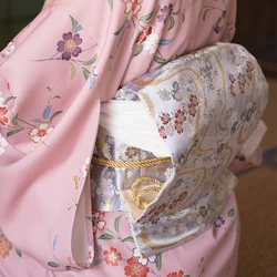 Women's Japanese Kimono Accessories Traditional Formal Yukata Stereotypes Obi Drum Knot Waist Belt