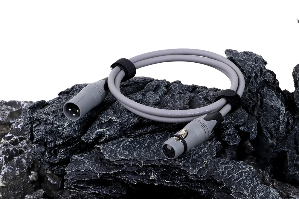 XLR-Kabel, 3-poliger Stecker auf Buchse, Kanonen-Mikrofonleitung für Pro-Aufnahmen, Verlängerungskabel, symmetrischer XLR-Mixer, Lautsprecher, Verstärker, Live – Detail 20