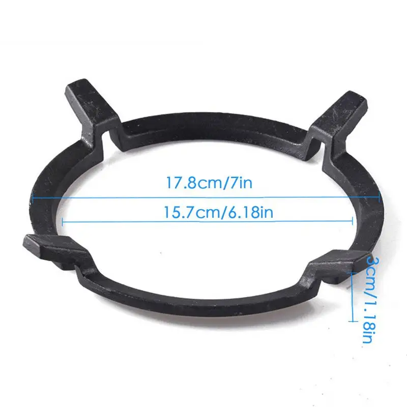 Wok Ring Cast Iron Wok Ring Replacement Parts Four Claws Milk Pot Holder Kitchens Restaurants Cookware Accessories For Most