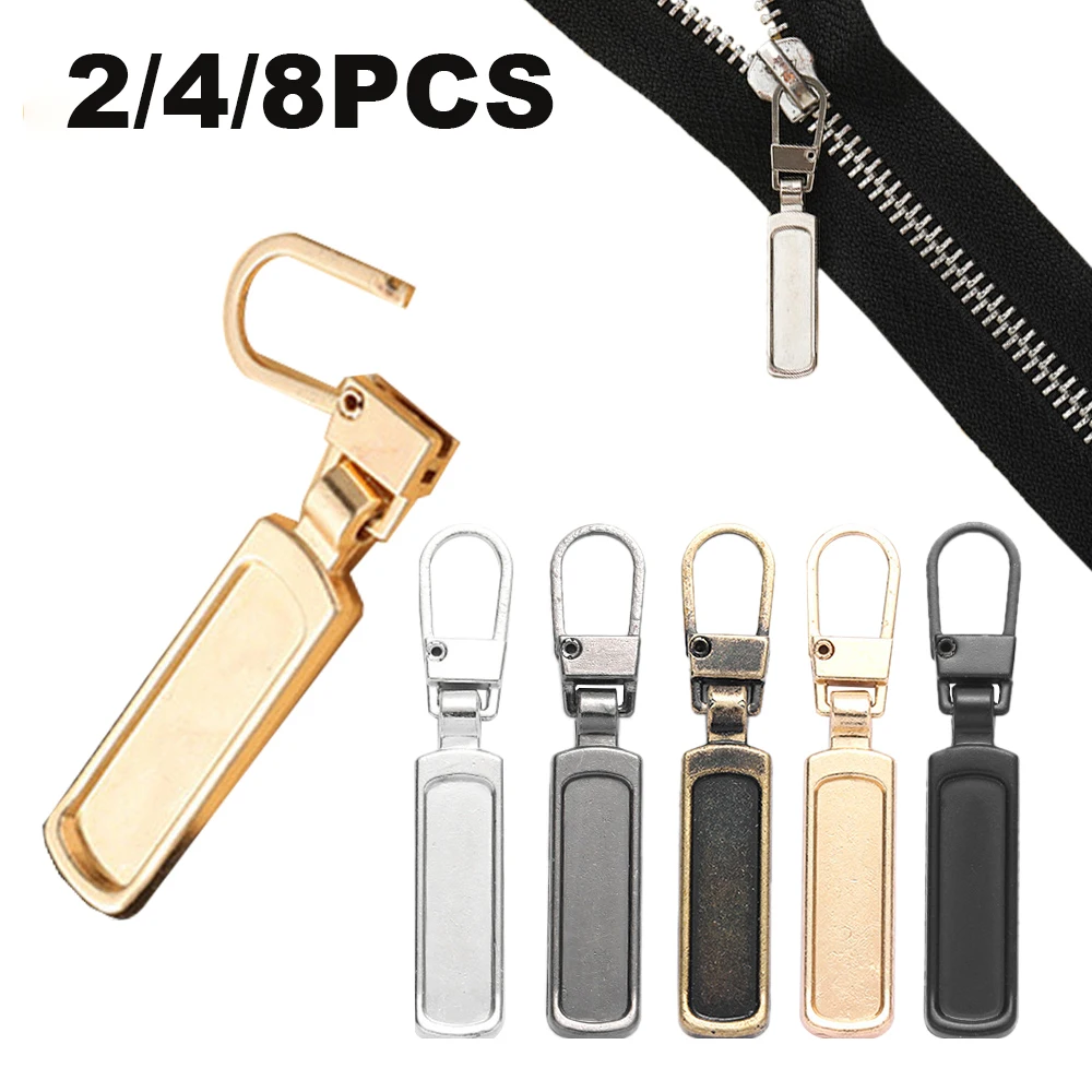 5PCS Zipper Pull Replacement Zipper Repair Kit Slider Pull Tab Metal Zipper  Fixer Head for Luggage Backpack Jacket Suitcase Coat - AliExpress