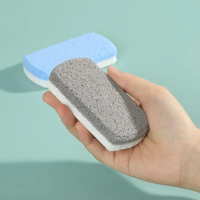 Fashionable Double Glass Foot Massage Tool Double Sided Horny Pumice Foam Glass Exfoliating Foot Stone Cleaning Tools