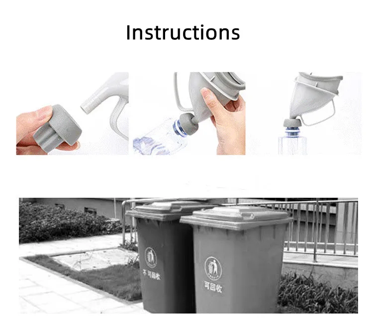 Sac à Urinelle Portable UP10 700cc – Pour La Voiture, Voyage, Urgence – Unisexe Et Pratique !