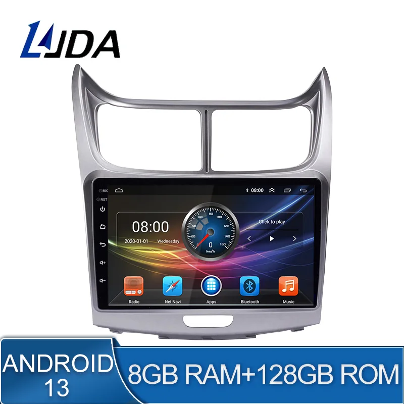 

8G+128G DSP Android 13 Car Multimedia Player For Chevrolet SAIL 2009-2012 2013 2014 2 Din Car Radio GPS Navigation Stereo Video