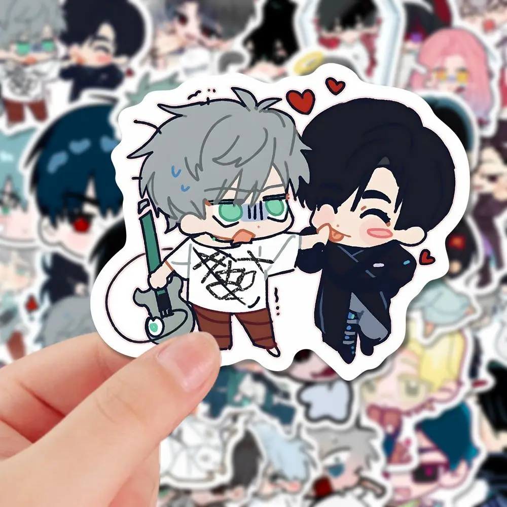 Alien Stage Sticker Anime Waterproof Sticker Cute Student Stationery Children School Supplies Decorative Friend Gift transfer sticker watch dial sticker